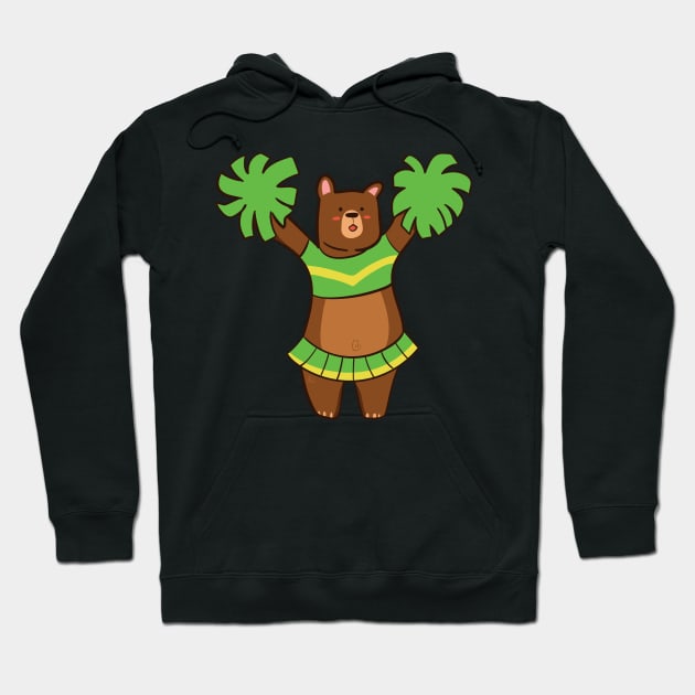 I believe in you - Bear Hoodie by KPrimeArt